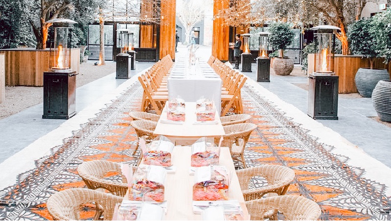 Wooden Trestle Table (Kids)